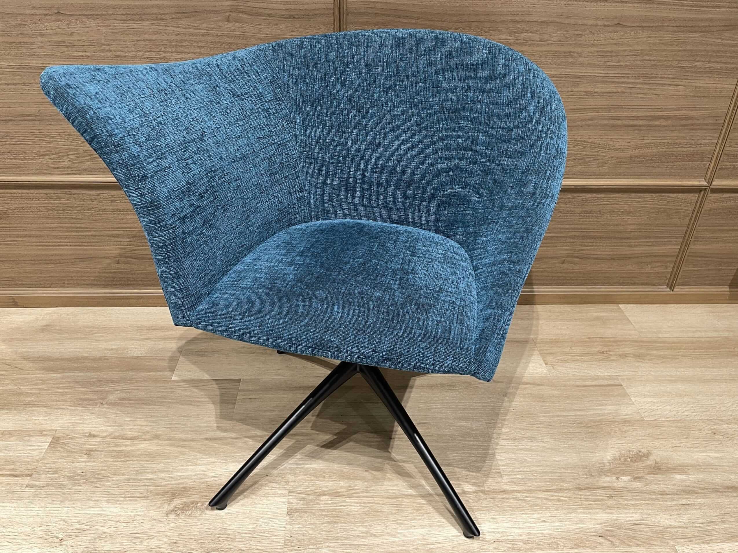 1人掛けソファ（青）