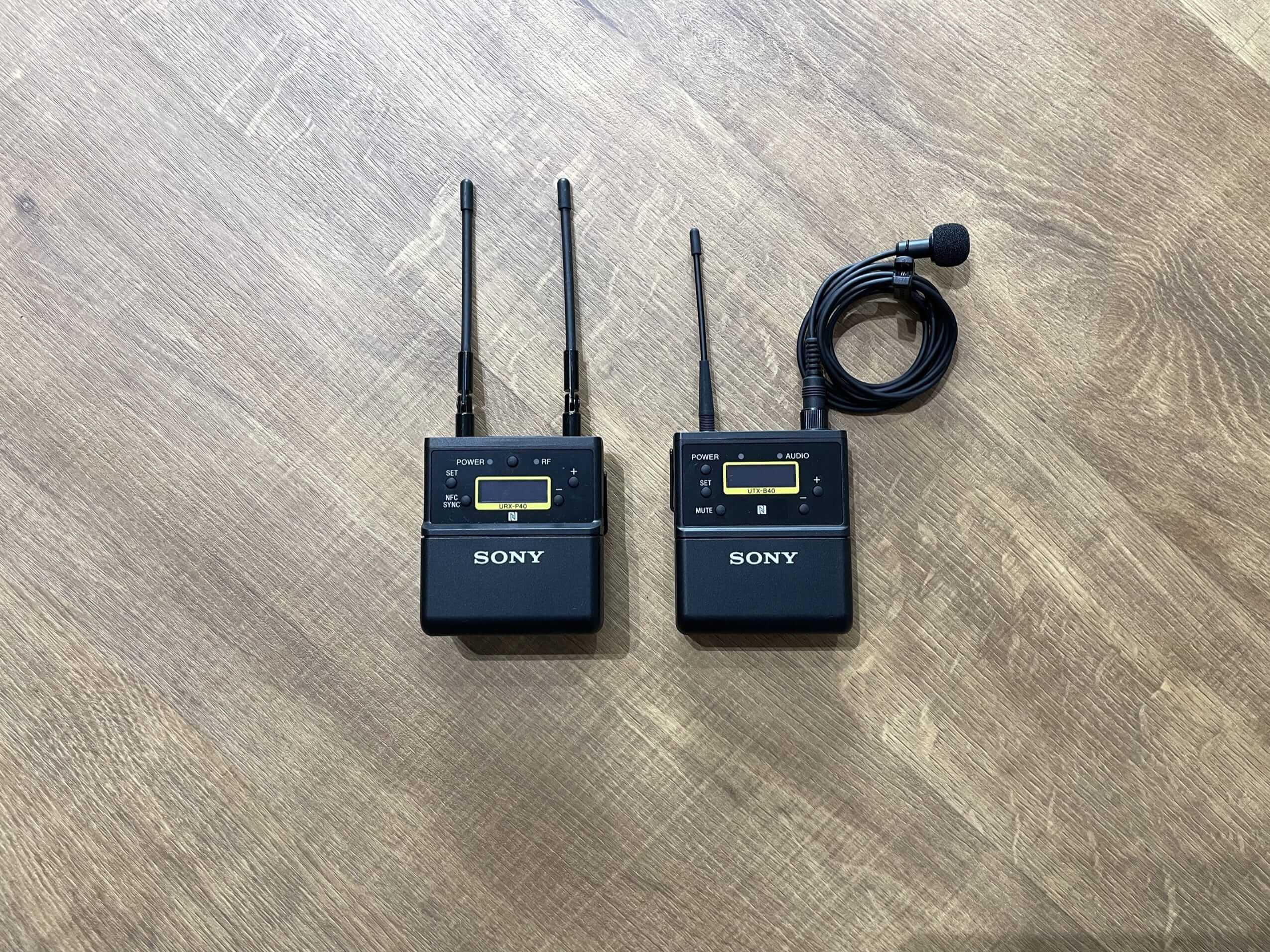 B帯アナログワイヤレスマイクロホンパッケージ　UWP-D21