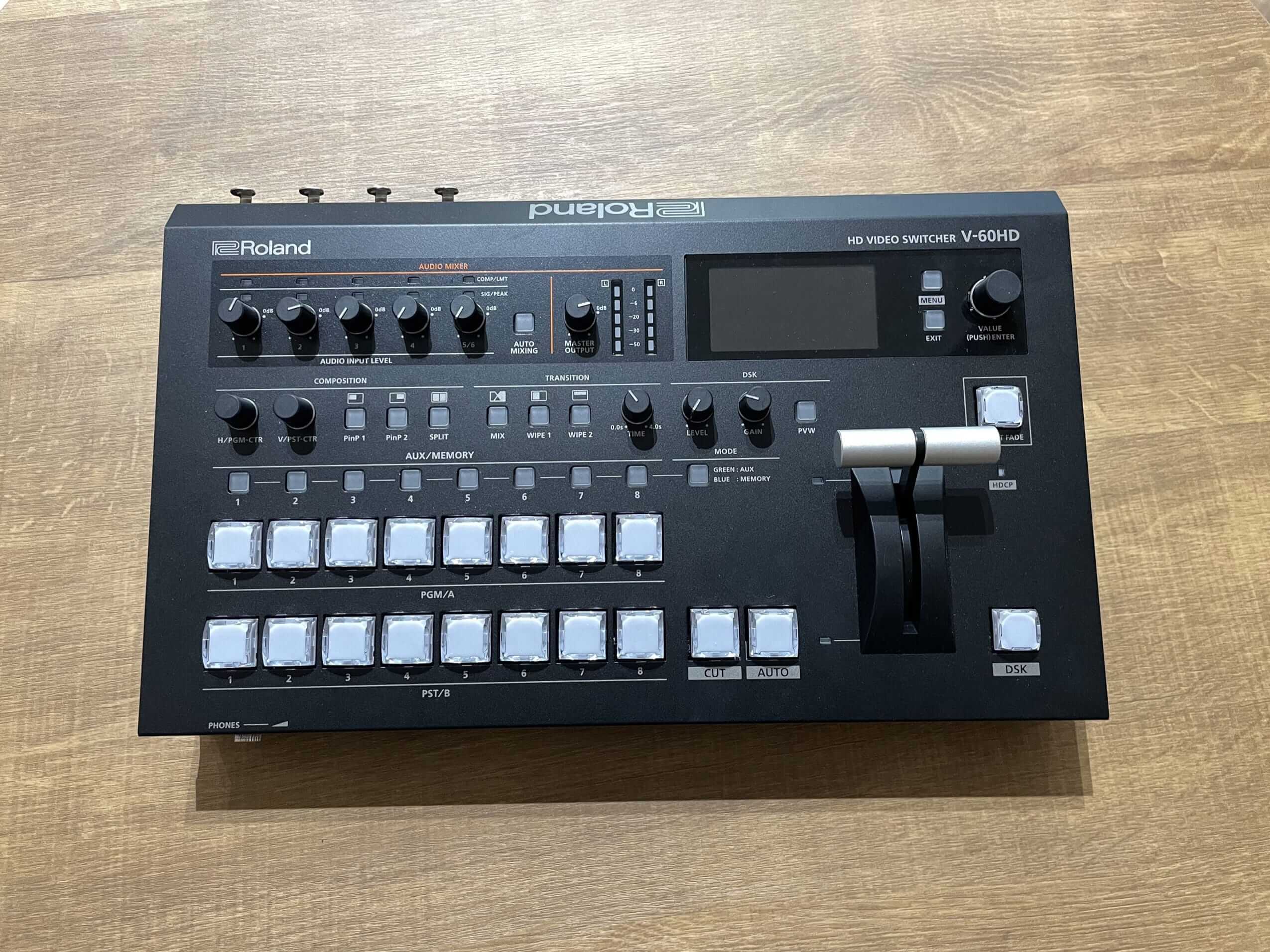 HD VIDEO SWITCHER(6ch)　V-60HD